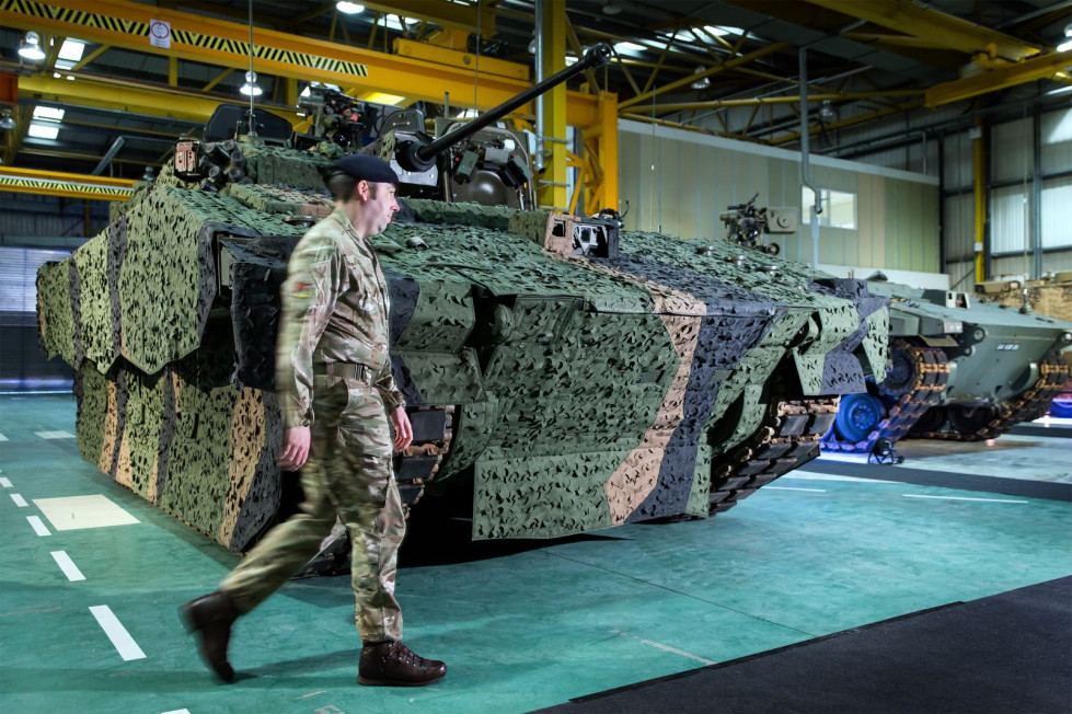 Blindado Ajax. Foto: General Dynamics Land Systems