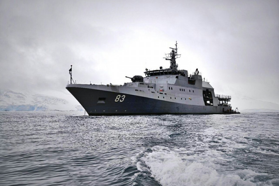 Patrullero oceánico OPV-83 Marinero Fuentealba. Foto: Armada de Chile