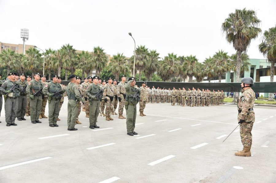 Ceremonia de posesión de cargo del nuevo comandante de la Aviación del Ejército. Foto: Ejército del Perú.