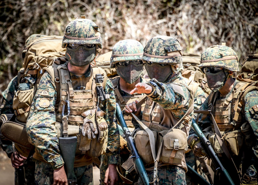 El presidente de la República podría desplegar a las FFAA sin decretar el Estado de Excepción. Foto: Ejército de Chile