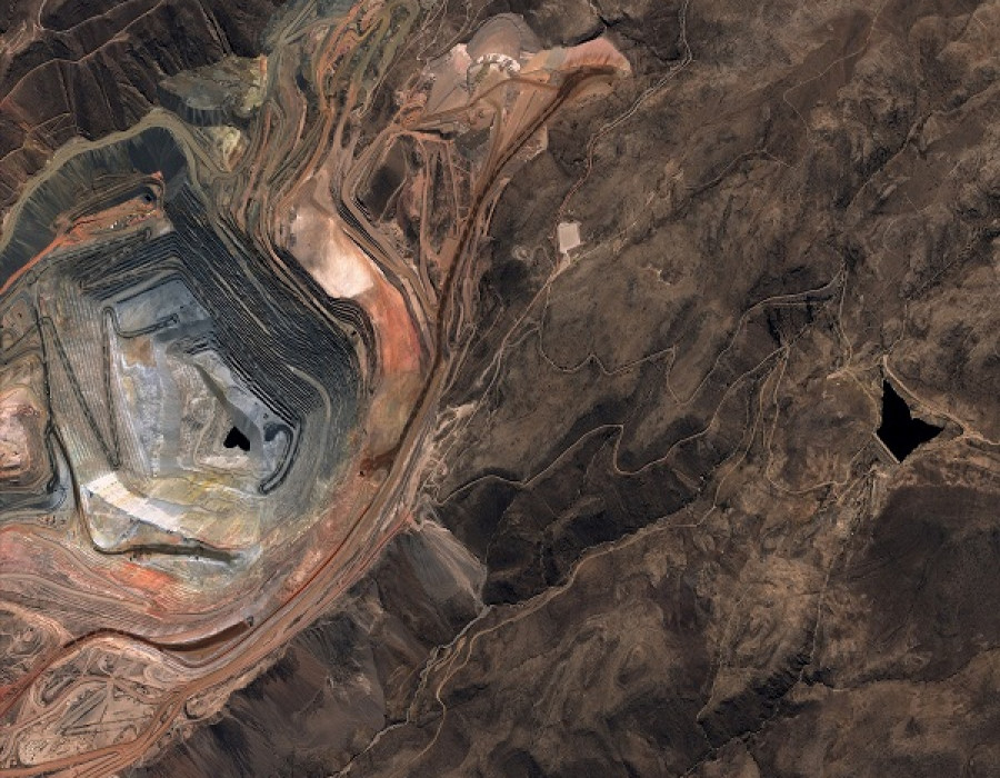 Foto del territorio peruano captada por el satélite PeruSat-1. Foto: Conida