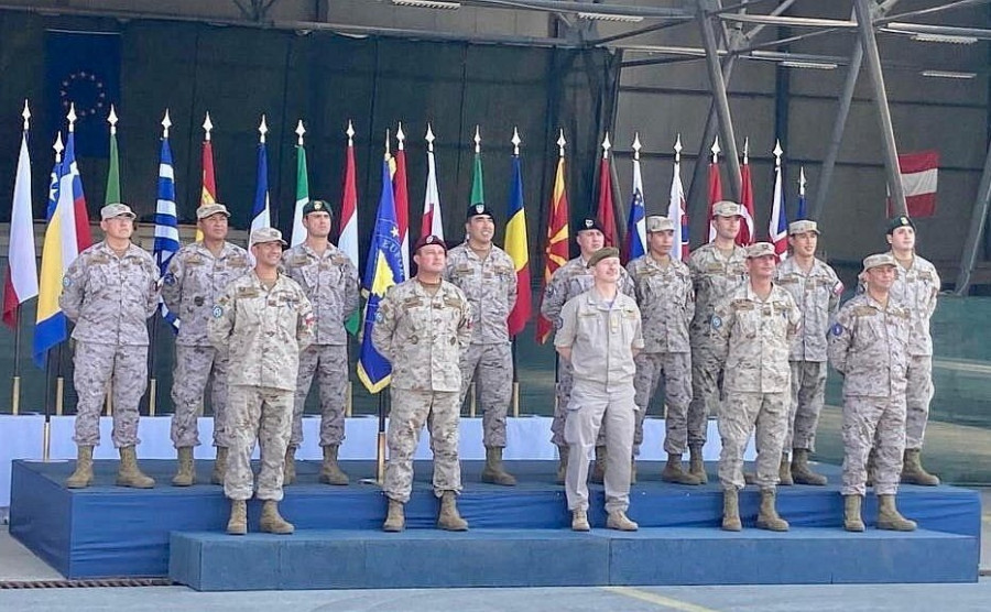 Chile es el único país de Latinoamérica que tiene presencia en esta misión. Foto: Estado Mayor Conjunto de Chile
