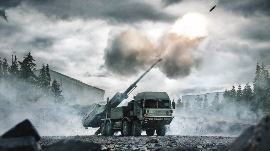 Archer montado sobre un camión HX2. Foto: BAE Systems Bofors