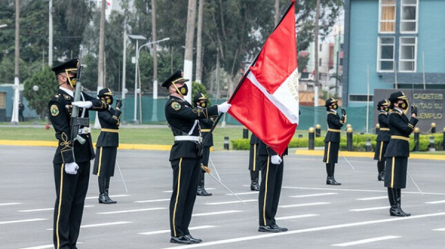 Graduación de cadetes de la Policía Nacional del Perú. Foto: Ministerio del Interior del Perú