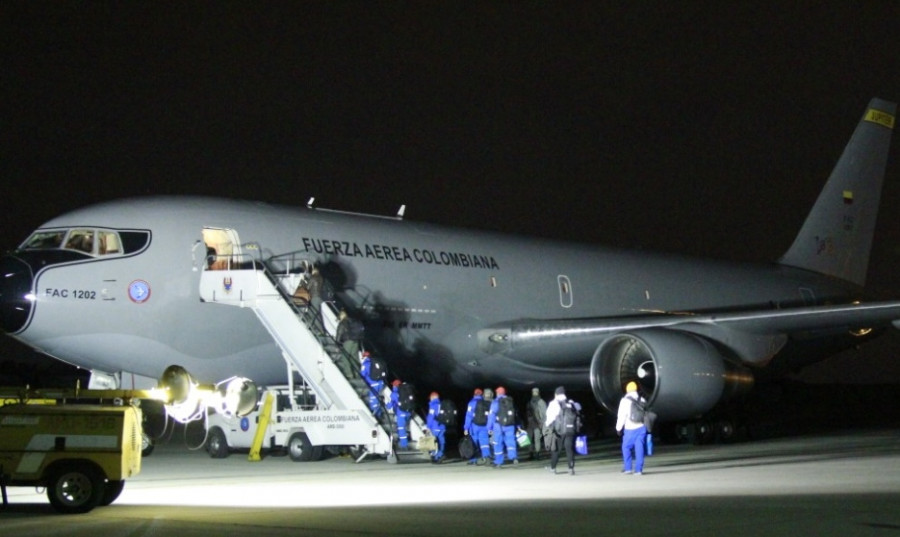Avión Júpiter. Foto: FAC