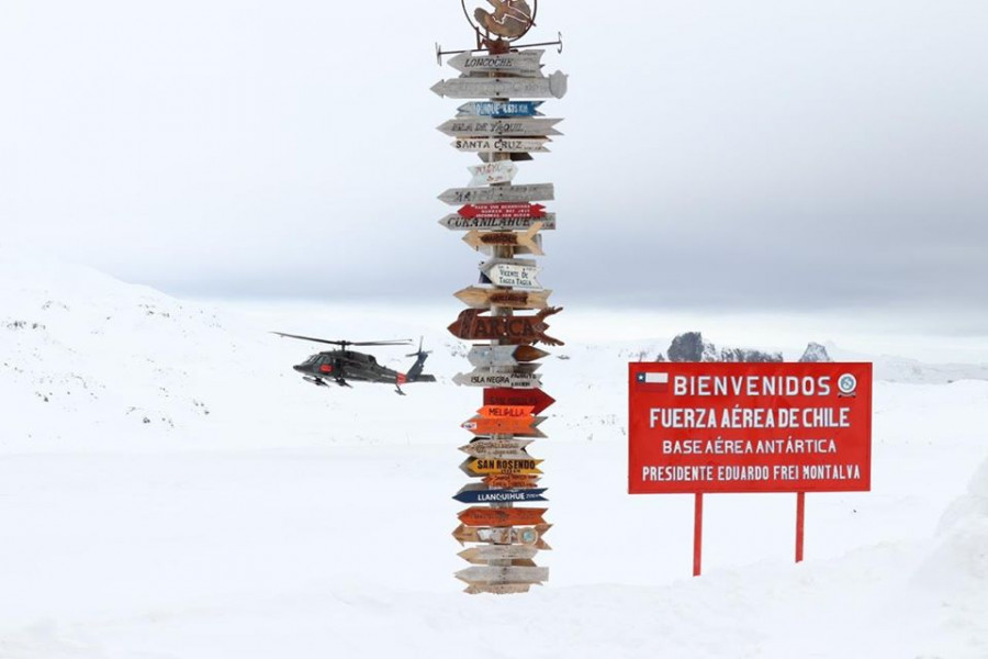 La ley integra a la nueva Política Antártica Nacional. Foto: FACh
