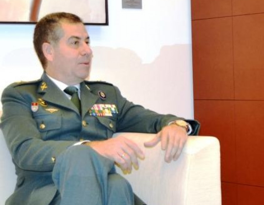 General de división Félix Jesús Blázquez. Foto: Parlamento de Navarra