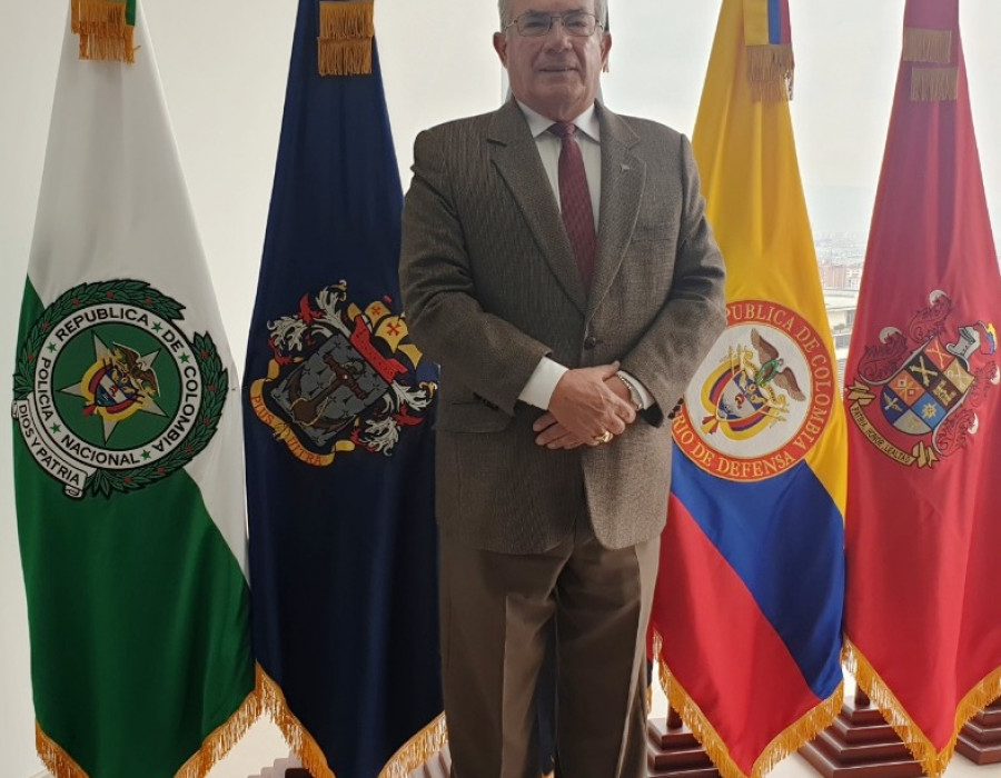 Viceministro de la Defensa para el GSED, almirante r David R. Moreno. Foto: Infodefensa.com