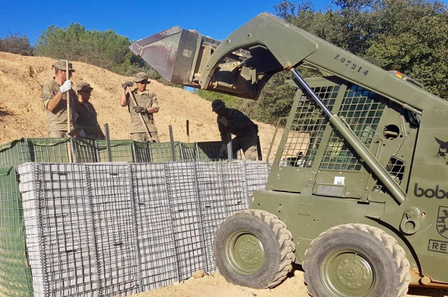 Ejercicio del Mando de Ingenieros. Foto: Ejército de Tierra