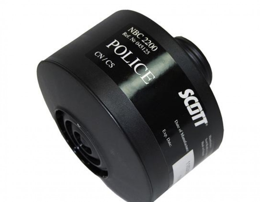Filtro CNCS NBC 2200. Foto: Scott Safety