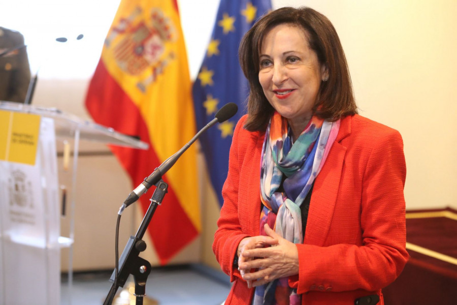 La Ministra de Defensa en funciones, Margarita Robles, durante los premios Defensa 2018. Foto: Ministerio de Defensa