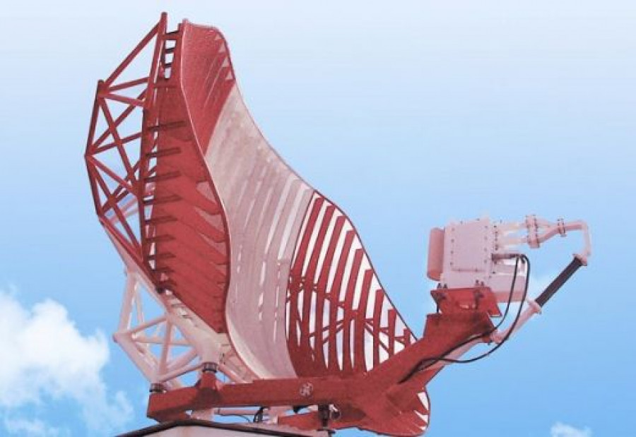 Modelo del radar vendido a Panamá. Foto: Selex