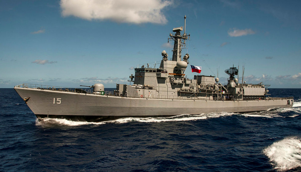 Fragata multipropósito FF-15 Almirante Blanco. Foto: Royal Australian Navy