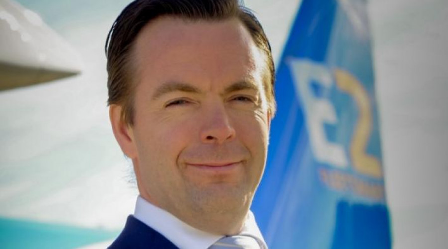 Arjan Meijer. Foto: Embraer
