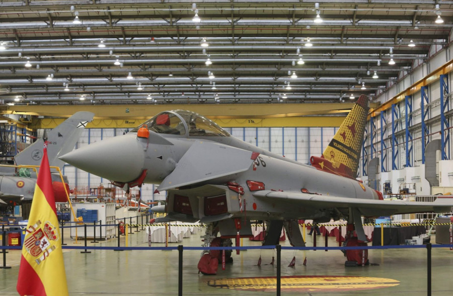 Avión Eurofighter. Foto: Ejército del Aire