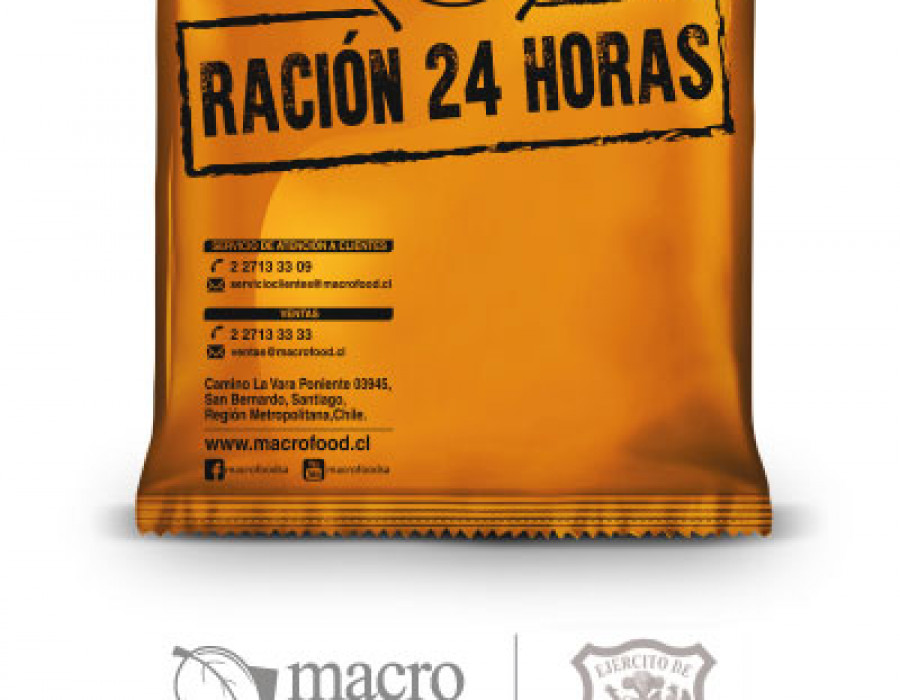 Cada menú tendrá un promedio de 3.200 calorías. Foto: Macro Food