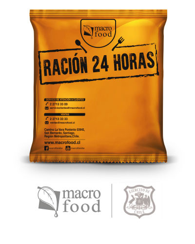 Cada menú tendrá un promedio de 3.200 calorías. Foto: Macro Food