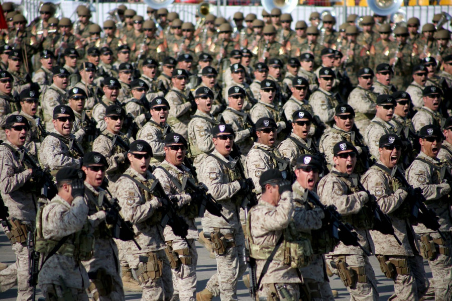 Chile desplegará 7.639 efectivos en la Gran Parada Militar 2019