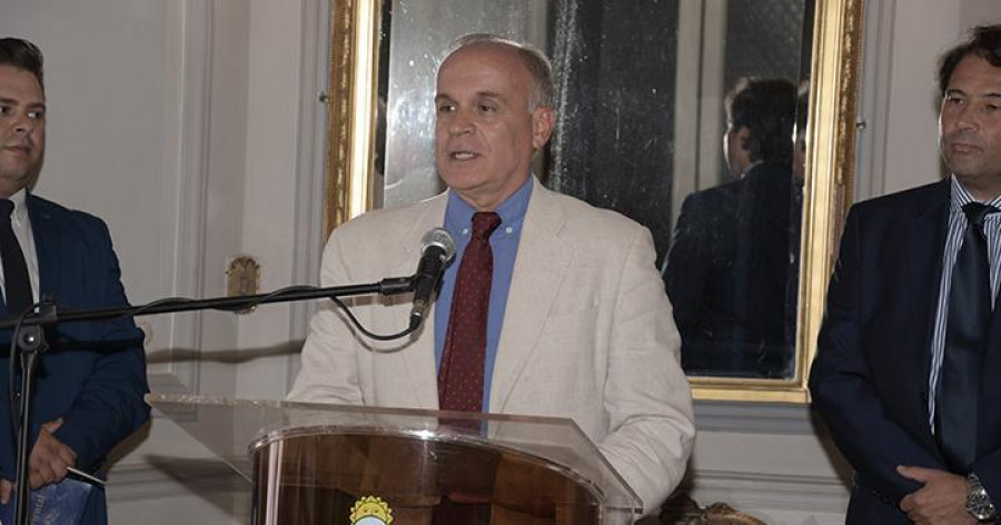 El subsecretario de Defensa de Uruguay, Rivera Elgue. Foto: Ministerio de Defensa
