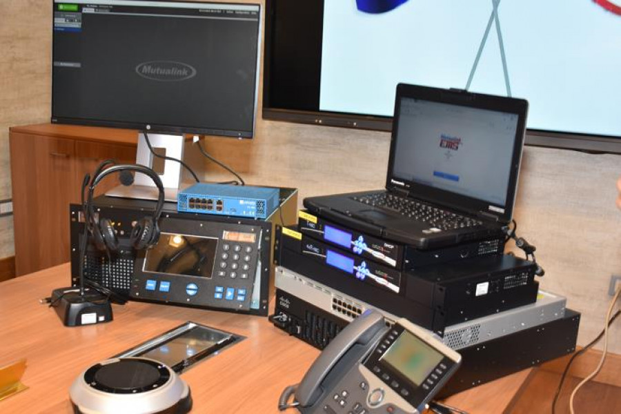 Parte de los equipos estadounidenses recibidos. Foto: Ministerio de Defensa de República Dominicana.