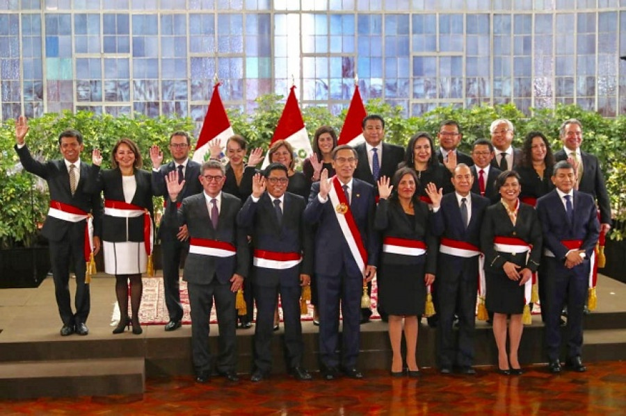 Nuevo Gabinete de Ministros del Perú. Foto: Presidencia del Perú