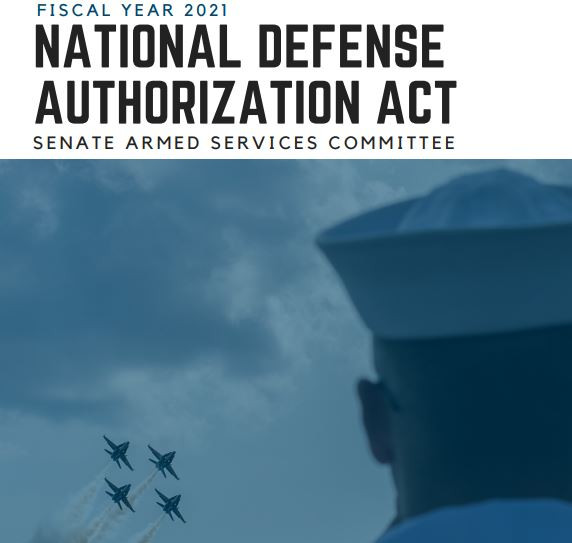 Portada del documento de la Comisión de Servicios Armados del Senado de EEUU. Imagen: Senado de EEUU