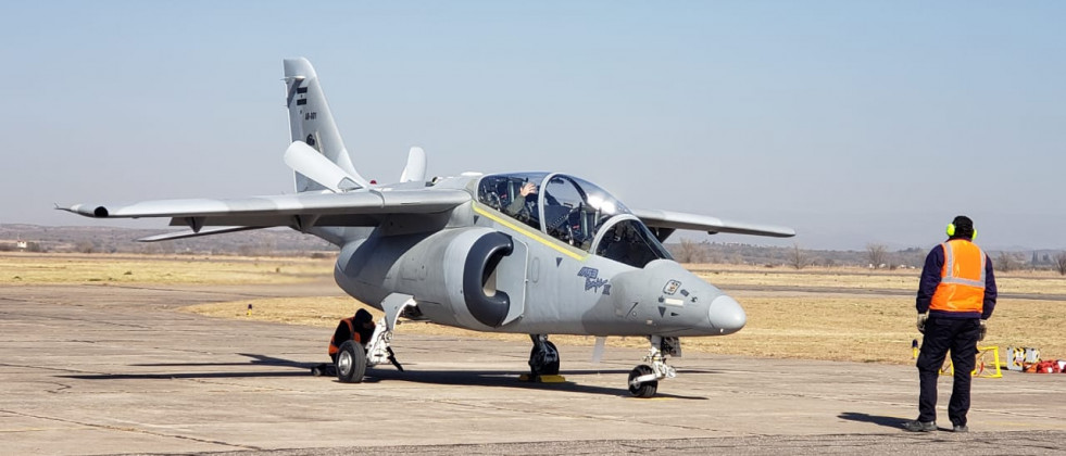 IA-63 Pampa III. Foto: Ministerio de Defensa