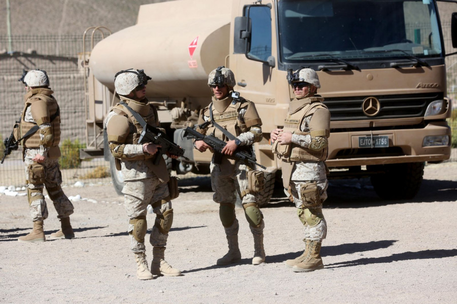 El Ejército, la Armada y la Fuerza Aérea apoyarán el control fronterizo. Foto referencial: Ministerio de Defensa