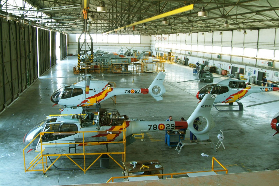 Helicópteros Colibrí. Foto: Ejército del Aire