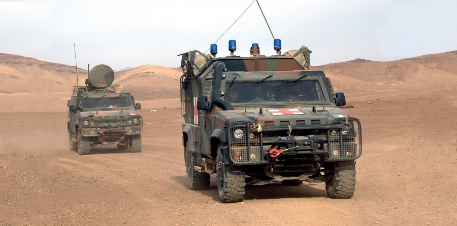 Vehículos 4x4 tácticos de Iveco. Foto: Iveco Defense Vehicles