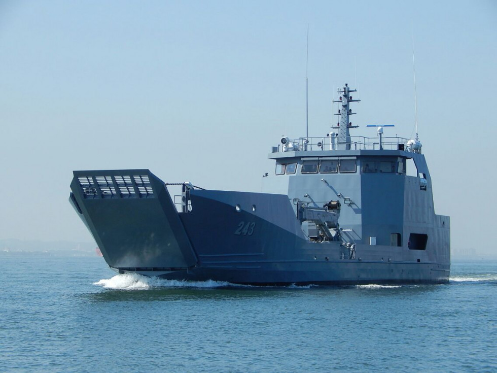 Buque tipo BAL-C de la Armada de Colombia. Foto: Cotecmar.