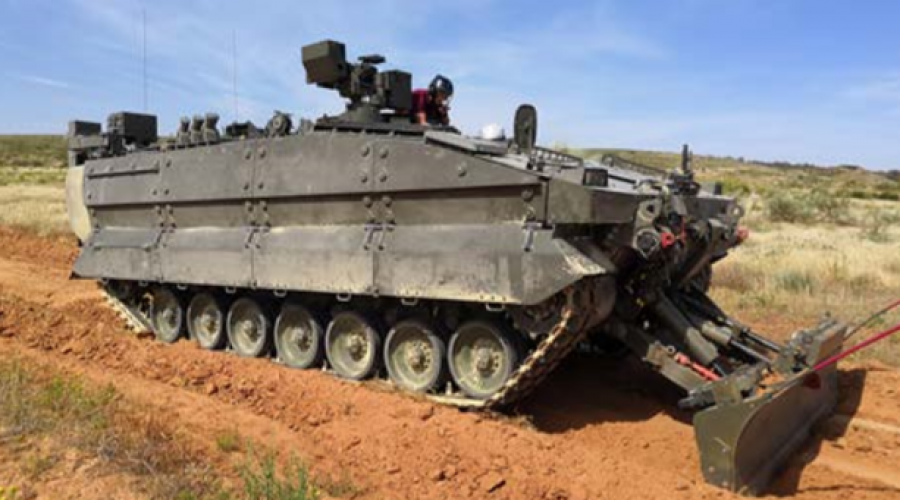 Vehículo de Combate de Zapadores Castor. Foto: Ejército de Tierra