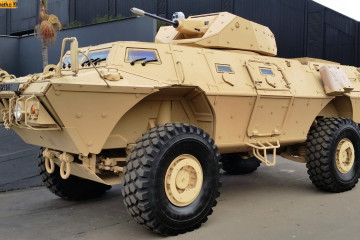 M1117 con torreta Cockerril CPWS30 y cañón de 30 milímetros. Fotos Infodefensa.com
