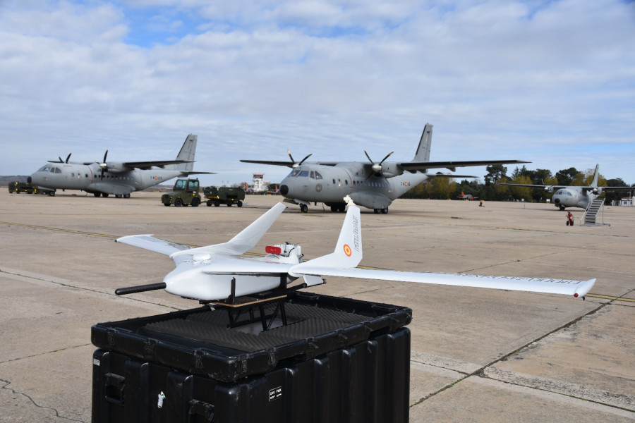 RPAS Fulmar del Ejército del Aire. Foto: Ejército del Aire