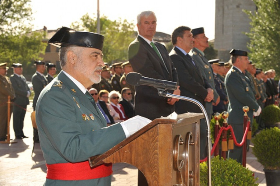 General de división Carlos Crespo Romero. Foto: Guardia Civil