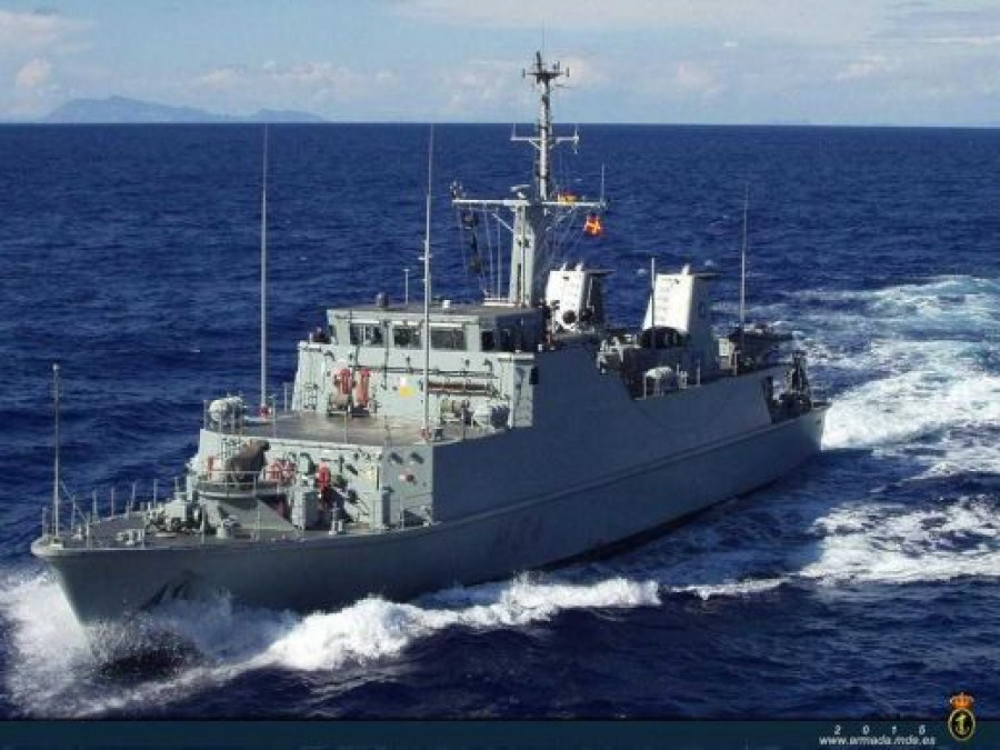 El M-34 Turia. Foto: Armada Española.