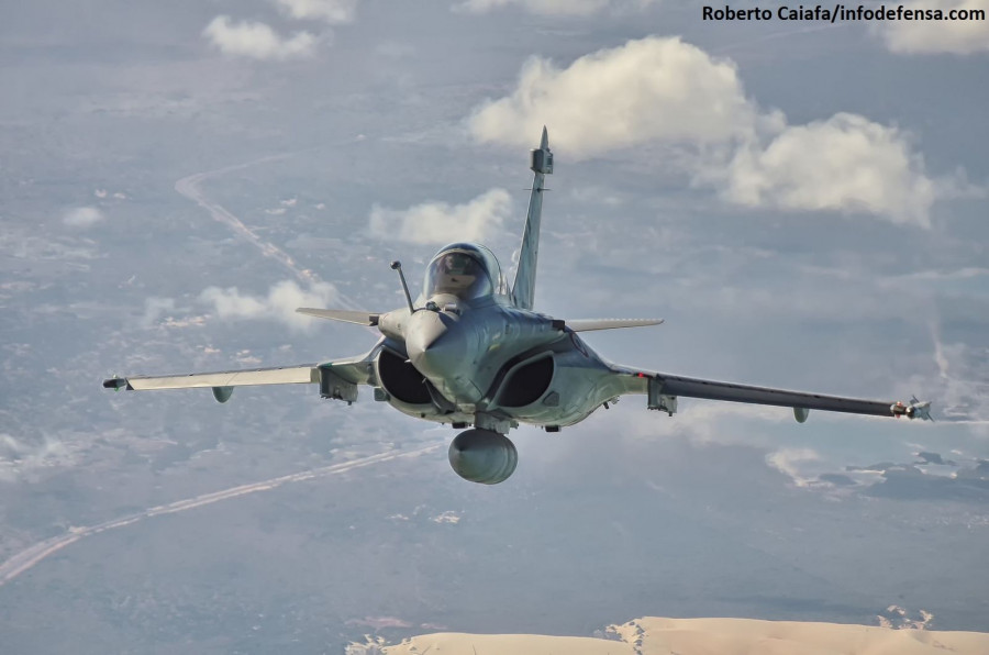 Dassault Rafale. Fotos Roberto CaiafaInfodefensa.com