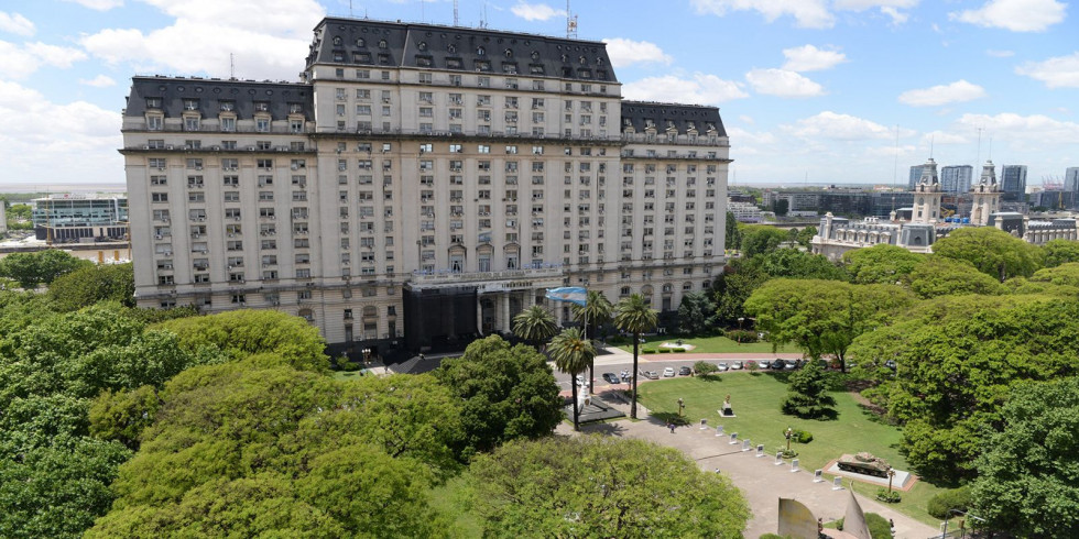Edificio Libertador, sede del Ministerio de Defensa. Foto: Ministerio de Defensa.