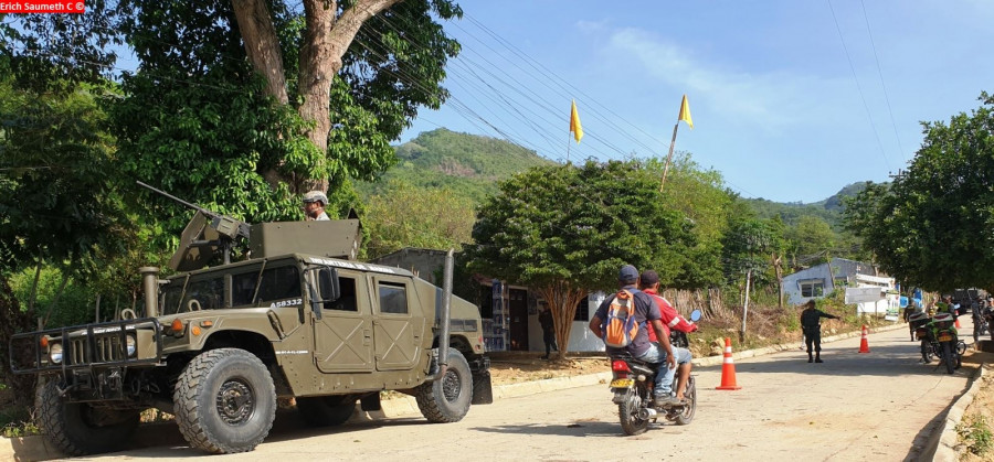 Control en zona rural. Foto Infodefensa.com