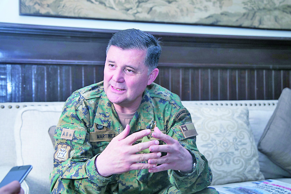 General Ricardo Martínez. Foto: Diego Álvarez Diario El Pingüino