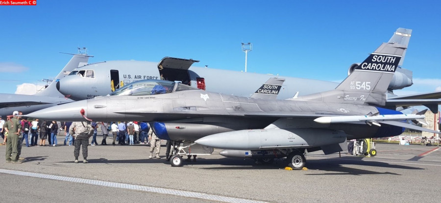 F16 de la Guardia Nacional Aérea de Carolina del Sur