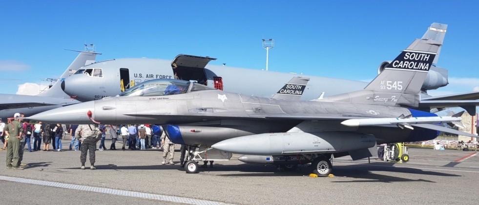 F16 de la Guardia Nacional Aérea de Carolina del Sur