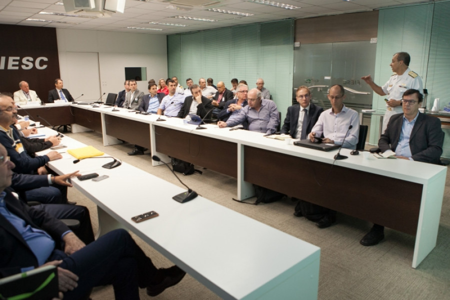 Indústrias catarinenses de diversos setores participaram do encontro na FIESC foto: Filipe Scotti