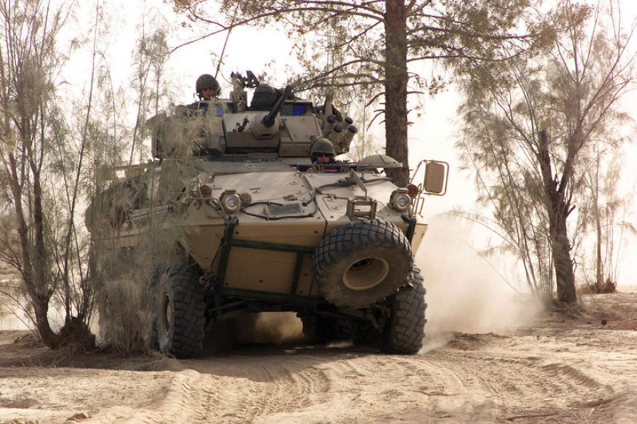 Vehículo de reconocimiento LAV-25 Coyote. Foto: Ejército de Canadá