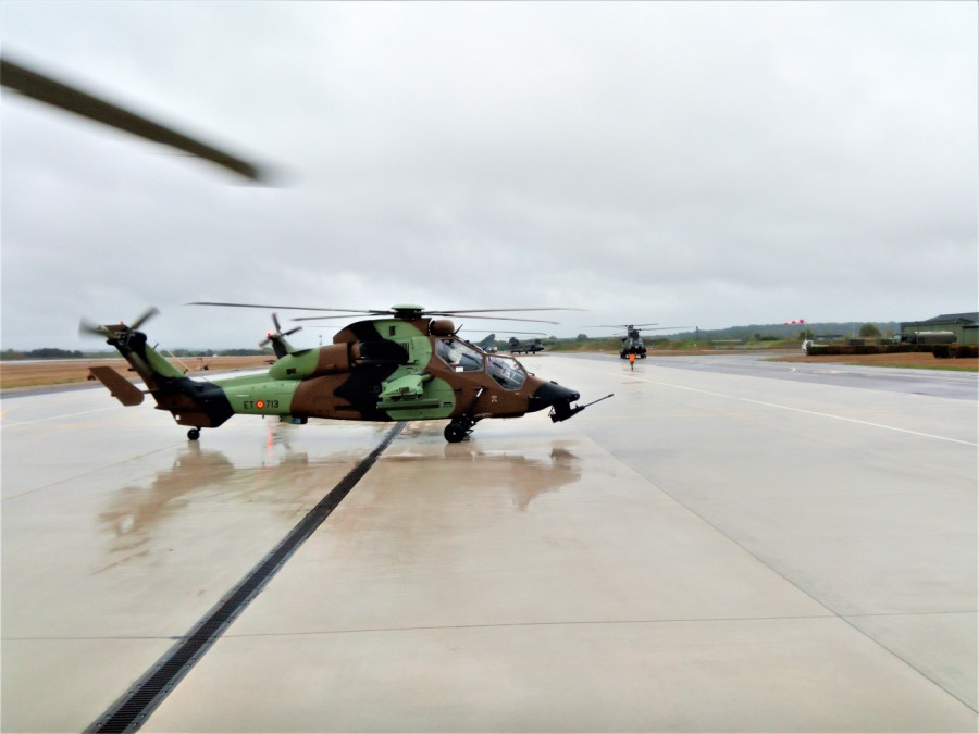 Helicóptero Tigre español. Foto: Ejército de Tierra