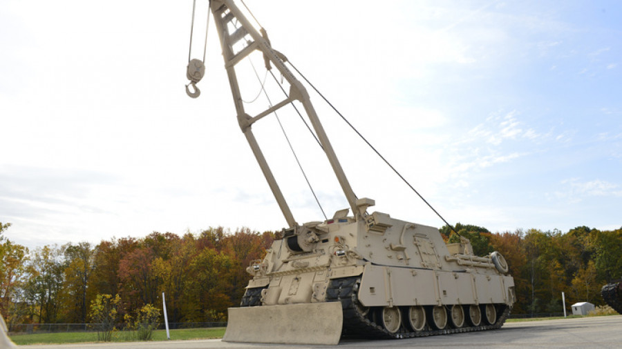 Blindado de recuperación de vehículos M882A2. Foto: General Dynamics