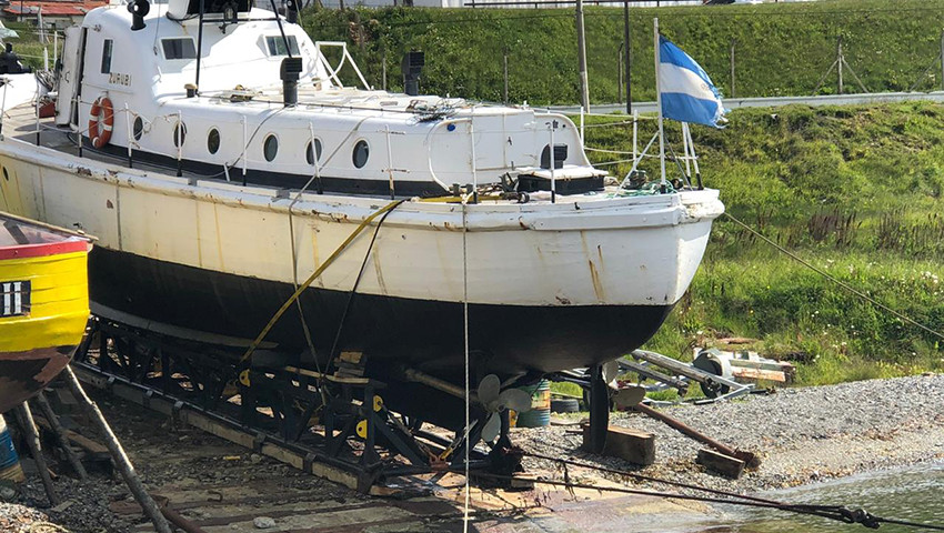 La lancha patrullera ARA Zurubí. Foto: Armada Argentina.