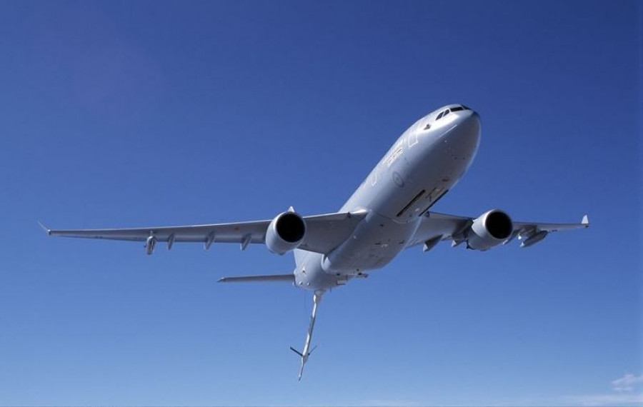 Avión cisterna A330 MRTT. Foto: Airbus
