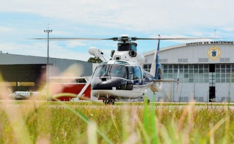 Airbus AS365N2 Dauphin. Foto: Fuerza Aérea Uruguaya.