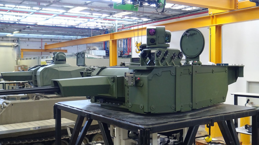 Torre Tizona en las instalaciones de Elbit Systems en Yokneam Israel. Foto: B. CarrascoInfodefensa.com